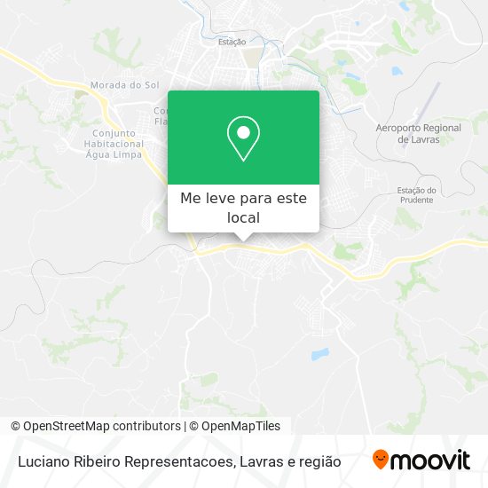 Luciano Ribeiro Representacoes mapa