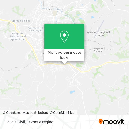 Polícia Civil mapa