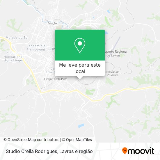 Studio Creila Rodrigues mapa