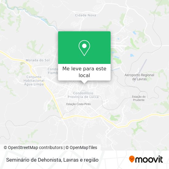 Seminário de Dehonista mapa