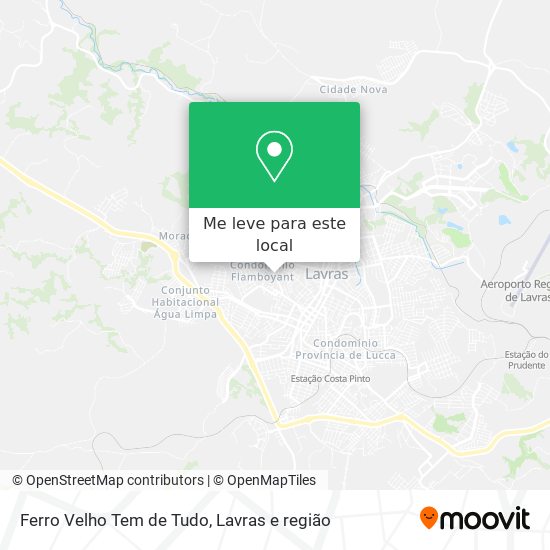 Ferro Velho Tem de Tudo mapa