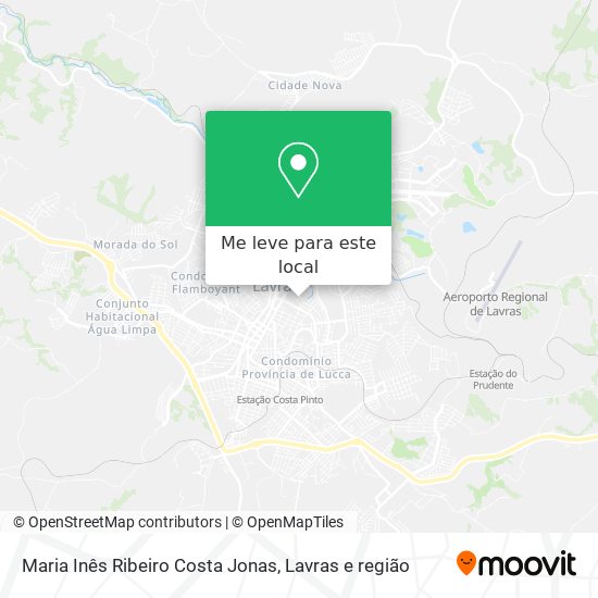 Maria Inês Ribeiro Costa Jonas mapa