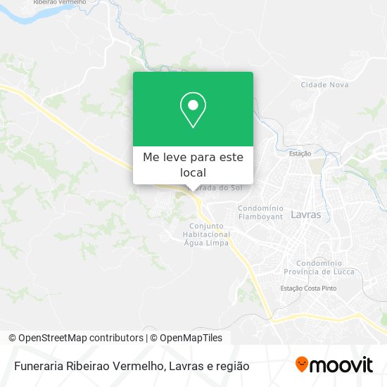 Funeraria Ribeirao Vermelho mapa