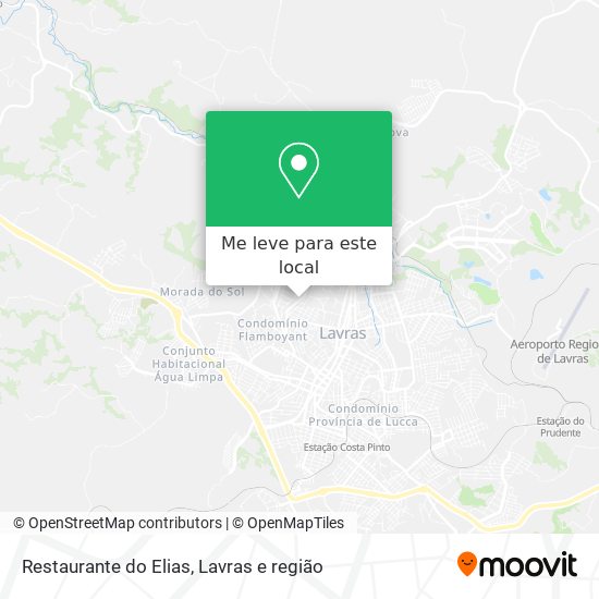 Restaurante do Elias mapa