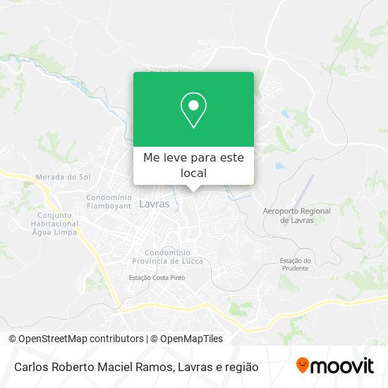 Carlos Roberto Maciel Ramos mapa