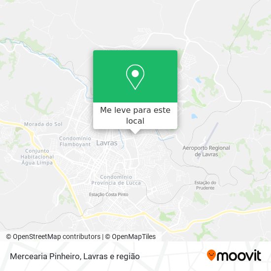 Mercearia Pinheiro mapa