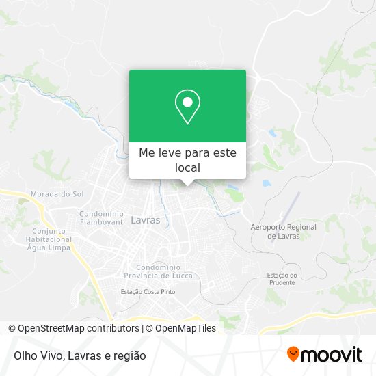 Olho Vivo mapa