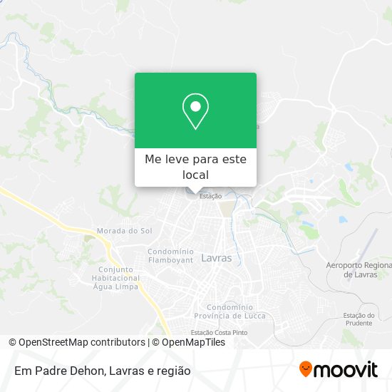 Em Padre Dehon mapa