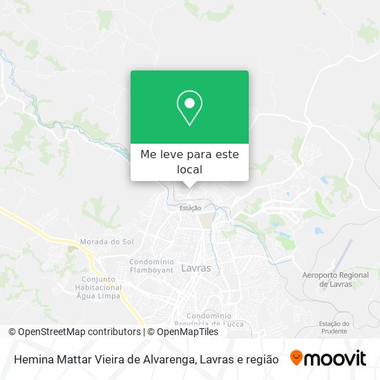 Hemina Mattar Vieira de Alvarenga mapa