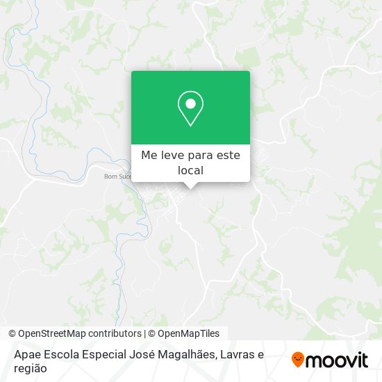 Apae Escola Especial José Magalhães mapa