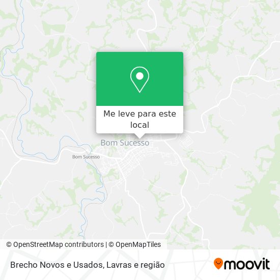 Brecho Novos e Usados mapa