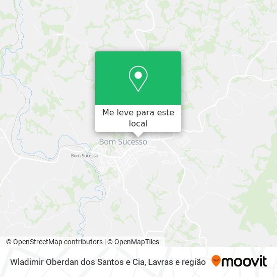 Wladimir Oberdan dos Santos e Cia mapa