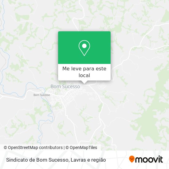 Sindicato de Bom Sucesso mapa