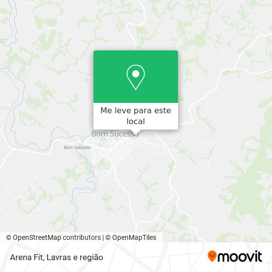 Arena Fit mapa