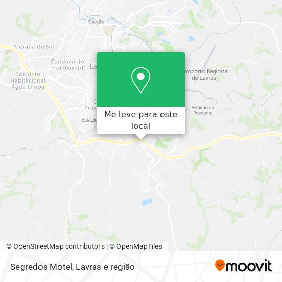 Segredos Motel mapa