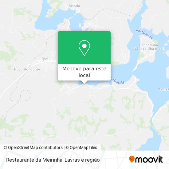 Restaurante da Meirinha mapa