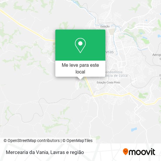 Mercearia da Vania mapa