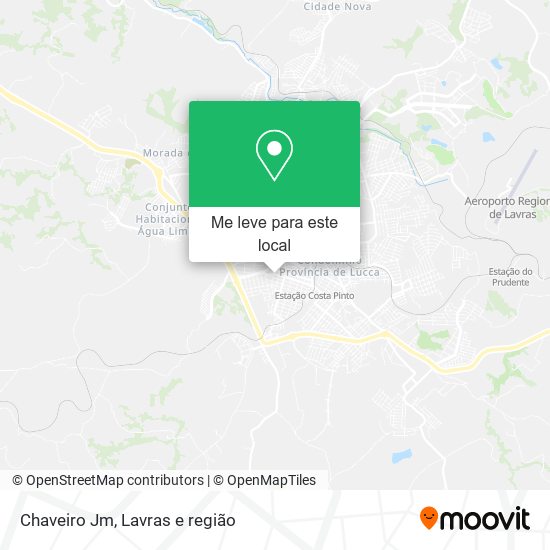 Chaveiro Jm mapa