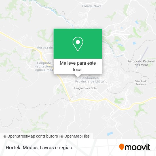 Hortelã Modas mapa