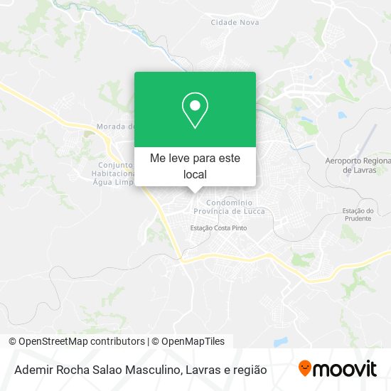 Ademir Rocha Salao Masculino mapa