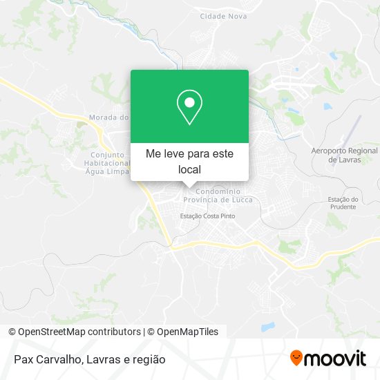 Pax Carvalho mapa