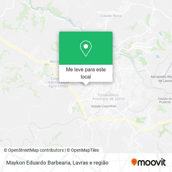 Maykon Eduardo Barbearia mapa