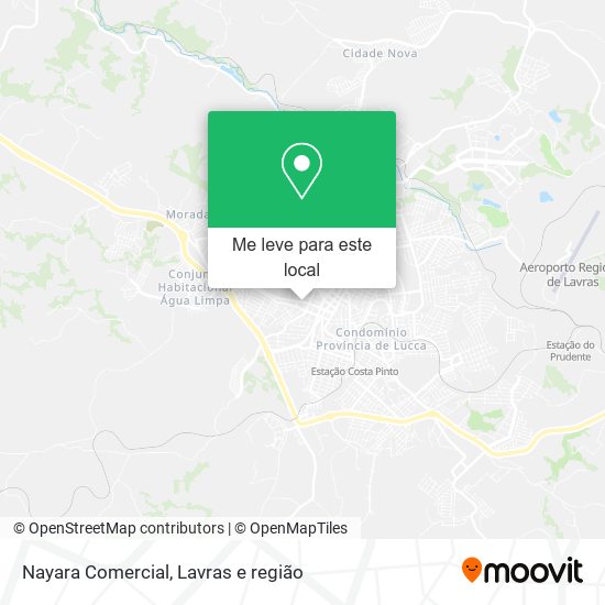 Nayara Comercial mapa