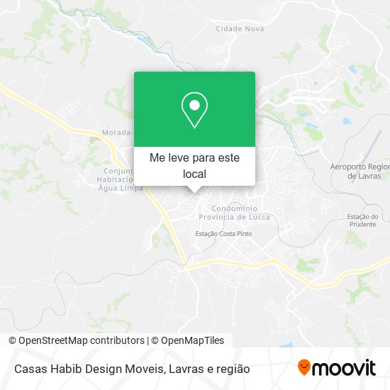 Casas Habib Design Moveis mapa