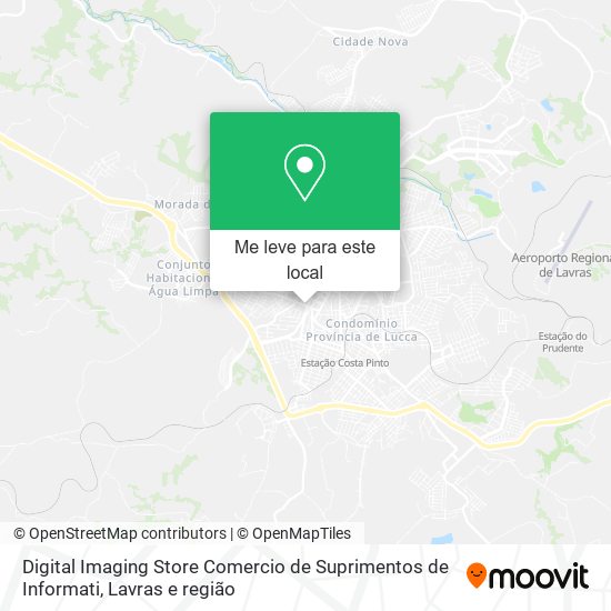 Digital Imaging Store Comercio de Suprimentos de Informati mapa