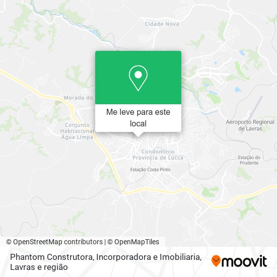 Phantom Construtora, Incorporadora e Imobiliaria mapa