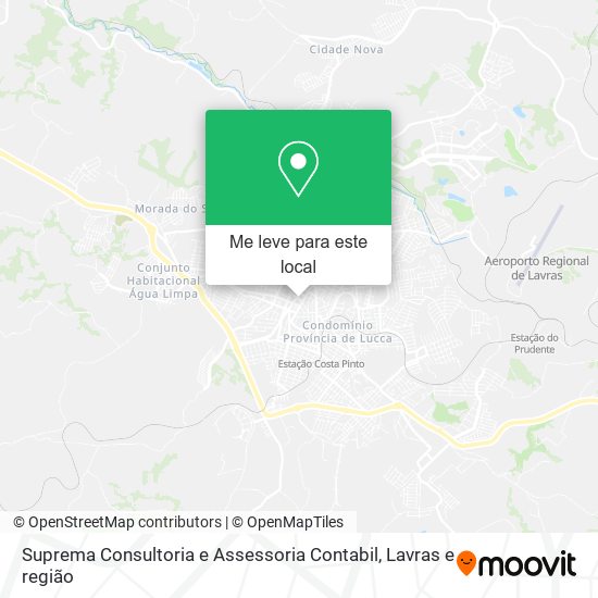 Suprema Consultoria e Assessoria Contabil mapa