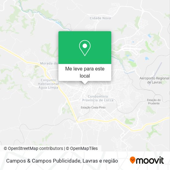 Campos & Campos Publicidade mapa