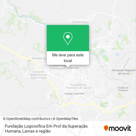 Fundação Logosófica Em Prol da Superação Humana mapa