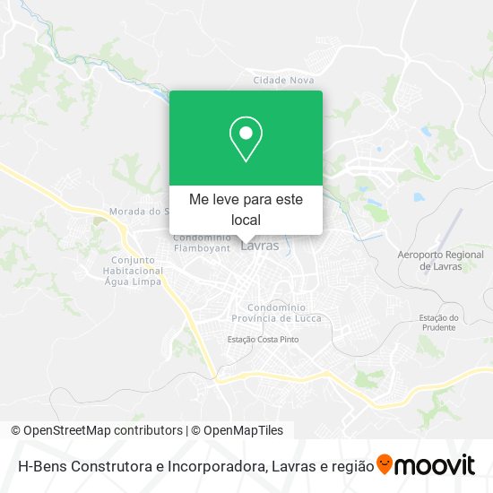 H-Bens Construtora e Incorporadora mapa