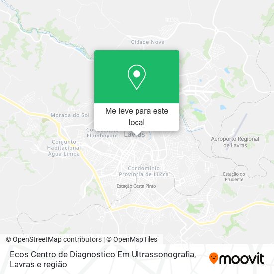 Ecos Centro de Diagnostico Em Ultrassonografia mapa