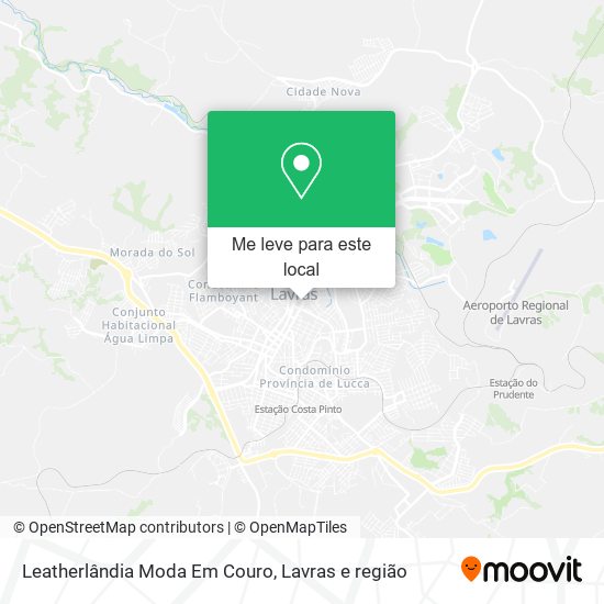 Leatherlândia Moda Em Couro mapa