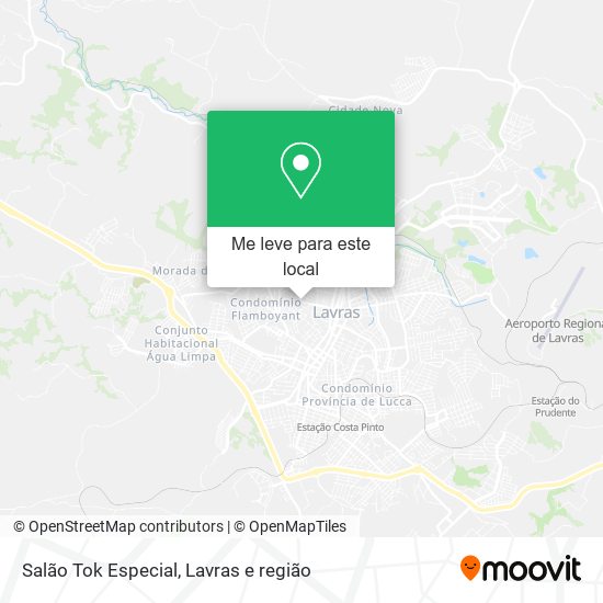 Salão Tok Especial mapa