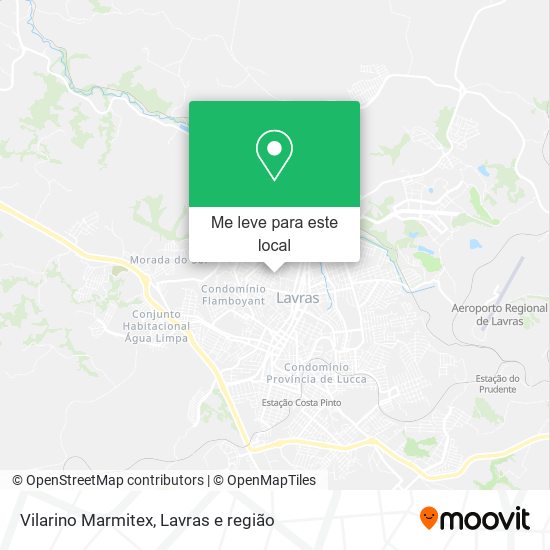 Vilarino Marmitex mapa