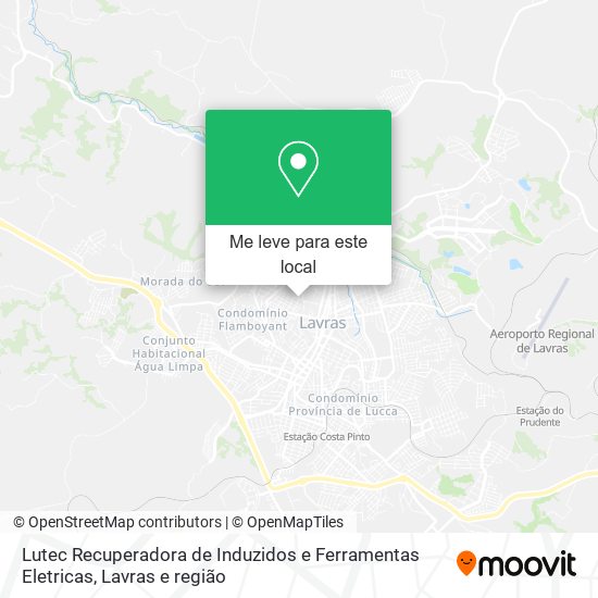 Lutec Recuperadora de Induzidos e Ferramentas Eletricas mapa