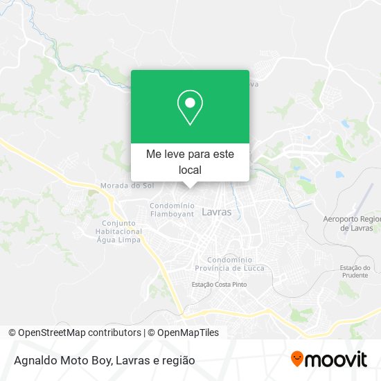 Agnaldo Moto Boy mapa