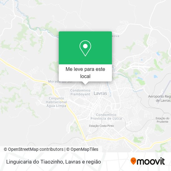 Linguicaria do Tiaozinho mapa