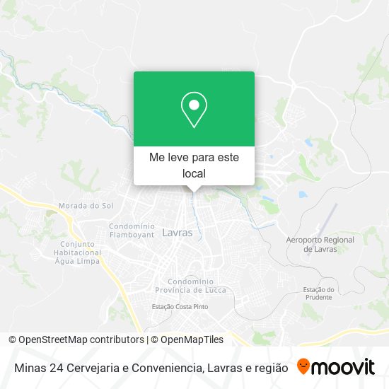 Minas 24 Cervejaria e Conveniencia mapa