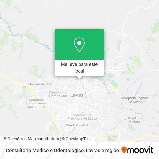 Consultório Médico e Odontológico mapa