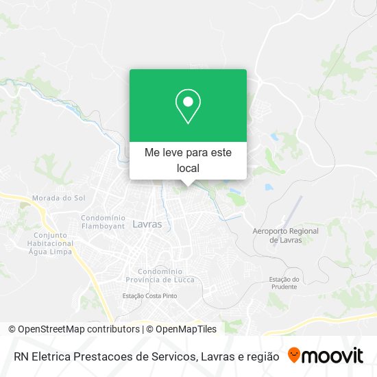 RN Eletrica Prestacoes de Servicos mapa