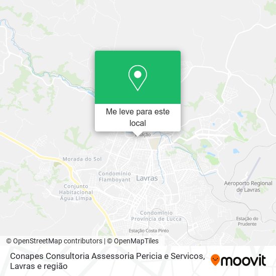 Conapes Consultoria Assessoria Pericia e Servicos mapa