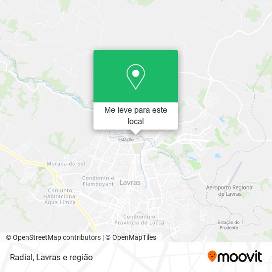 Radial mapa