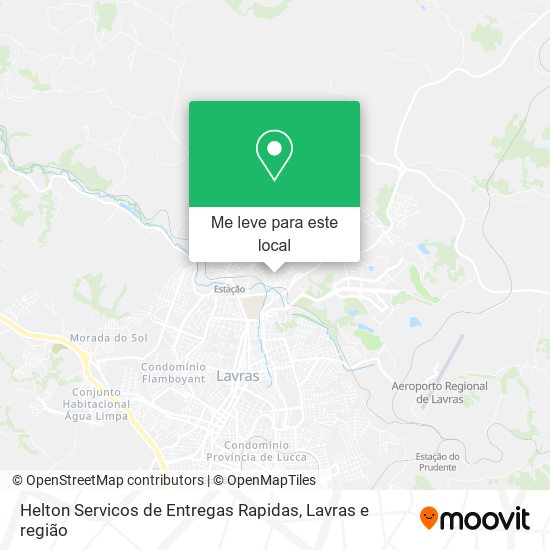 Helton Servicos de Entregas Rapidas mapa