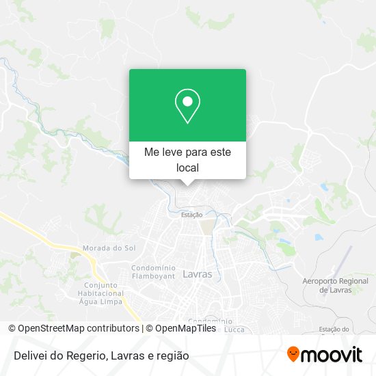 Delivei do Regerio mapa