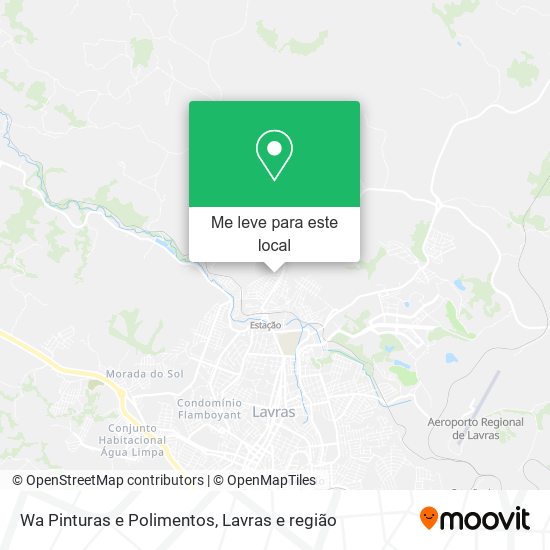 Wa Pinturas e Polimentos mapa