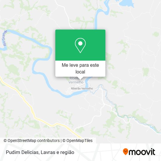 Pudim Delicias mapa